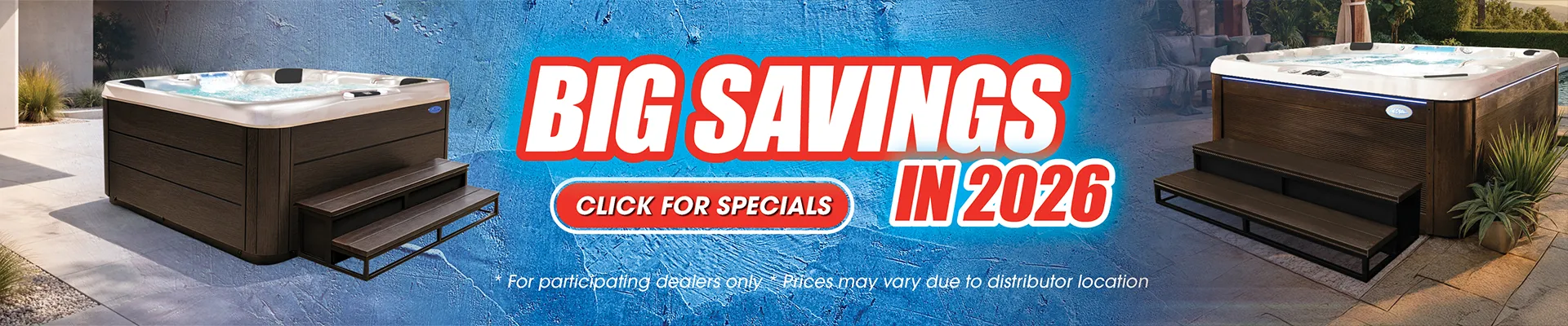 Calspas hot tub being used in a family setting - Euless