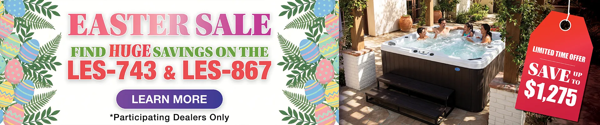 Calspas hot tub being used in a family setting - Euless